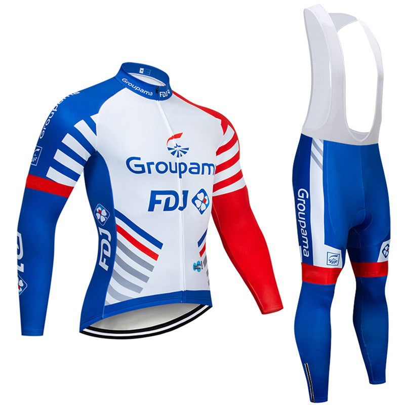 Teams - Professionelles Langarm-Radtrikot