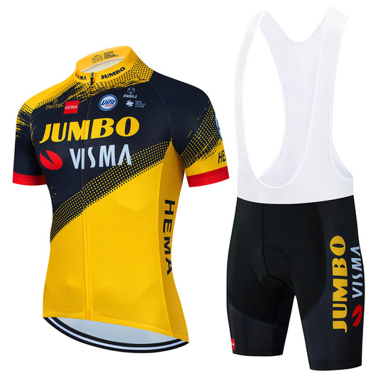 Jumbo Visma - Professionelles Radtrikot Set